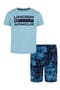Kids' Water Camo Graphic Swim T-Shirt & Shorts Set