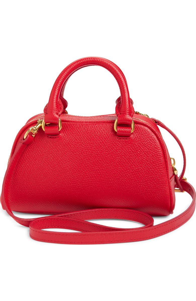 Valentino Garavani Mini Dome VLOGO Signature Top Handle Bag, Alternate, color, Red