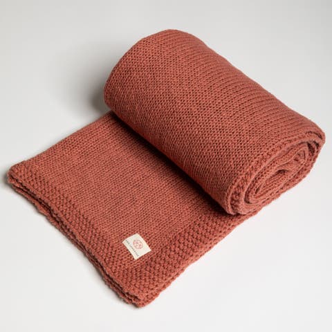Zrestha Organic Cotton Throw Blanket