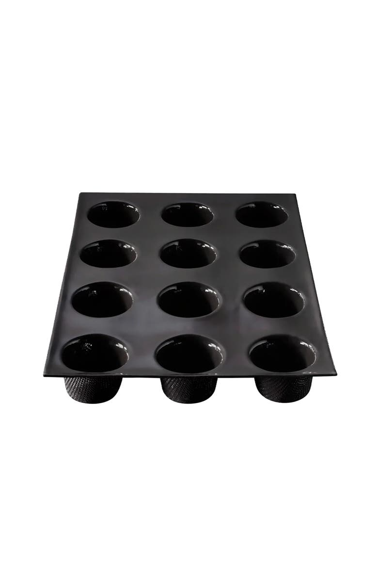 Silpat Flexipan 12 Mini-Muffins Mold, Main, color, Black