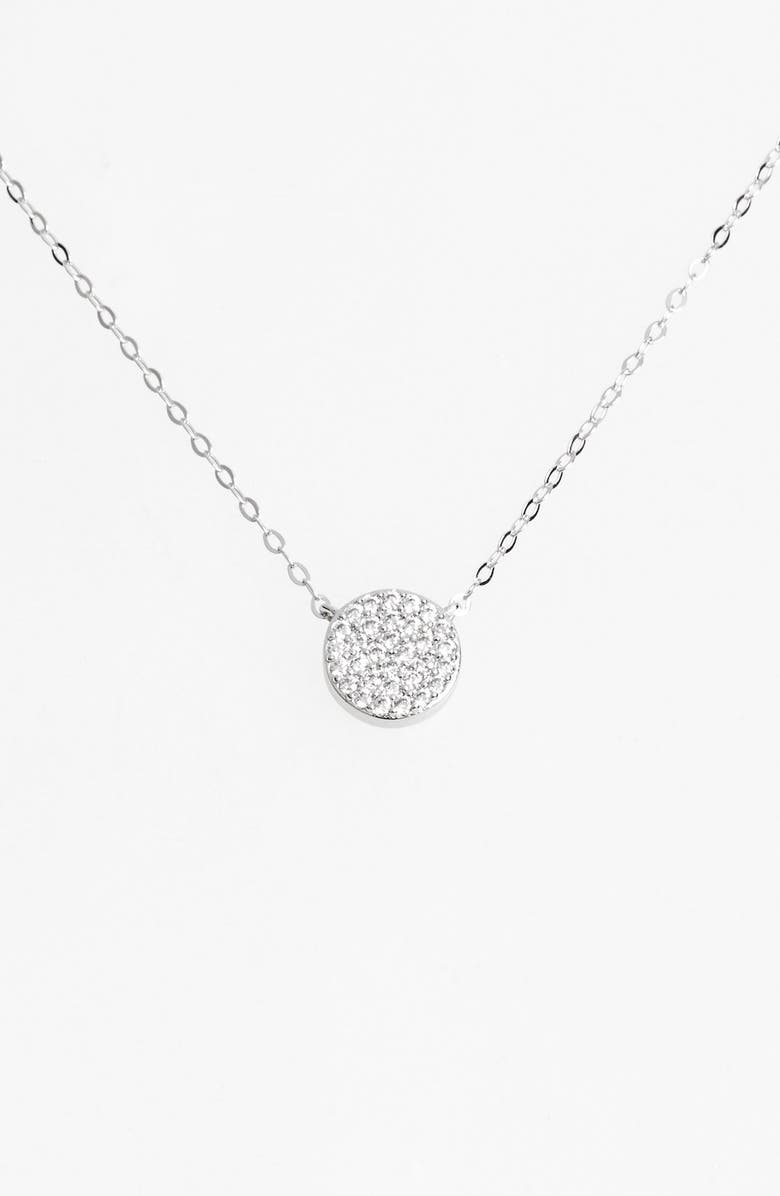 Nadri 'Geo' Small Pendant Necklace, Main, color,