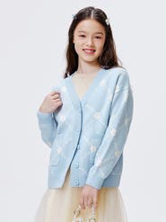 Balabala Joyful Bloom Knit Cardigan
