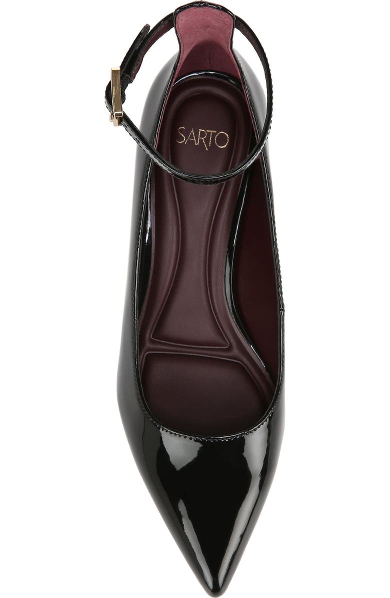 SARTO by Franco Sarto Vitale Ankle Strap Pointed Toe Pump, Alternate, color,