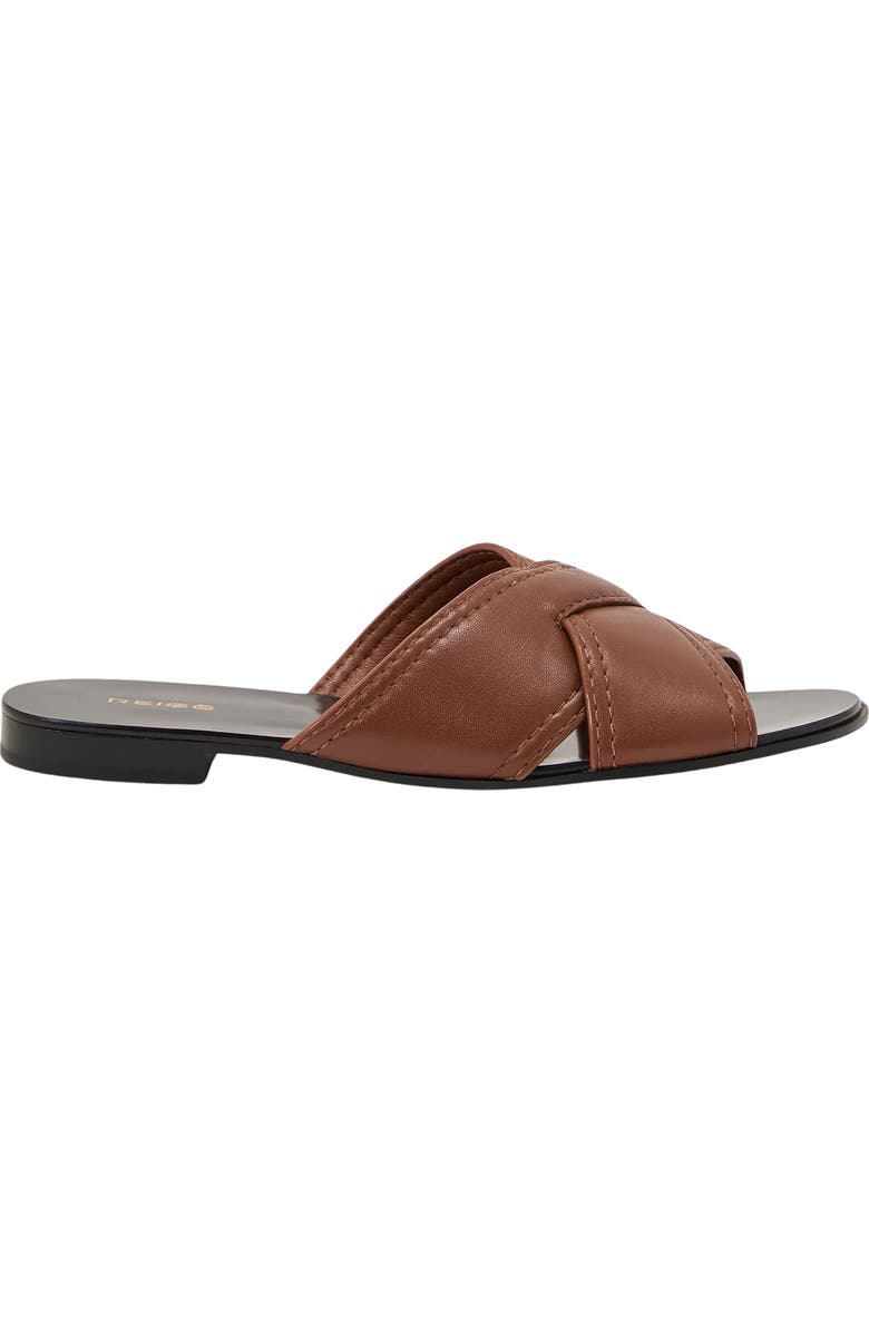 Reiss Kori Slide Sandal, Main, color, Tan