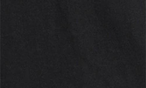 Apny Double Ruffle Sleeve Cotton Minidress In Black