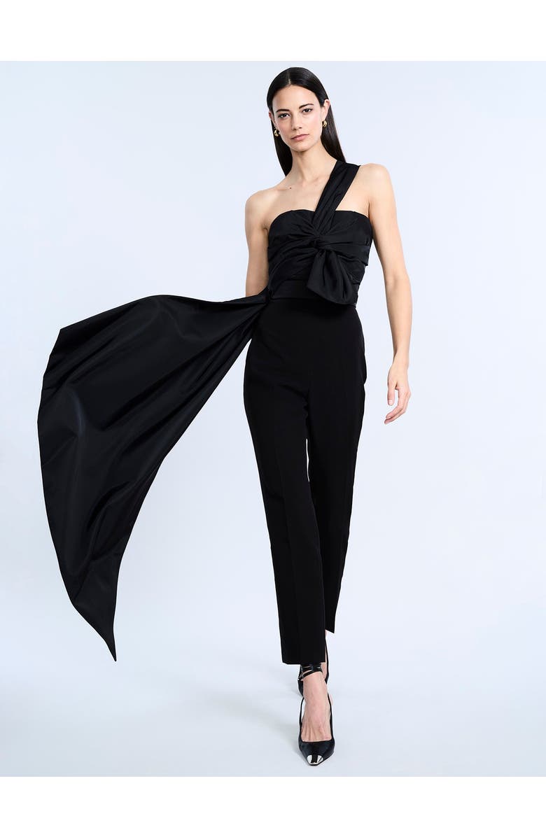 BCBGMAXAZRIA Bustier with Long Train, Alternate, color, Black