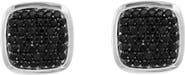 EFFY Pavé Black Spinel Square Stud Earrings