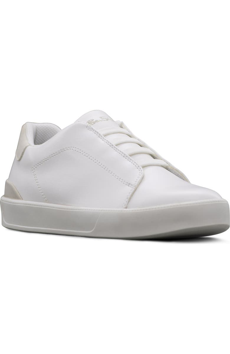 Ben Sherman Hammond Low Top Sneaker, Main, color, White/ Blanc De Blanc/ Glacier