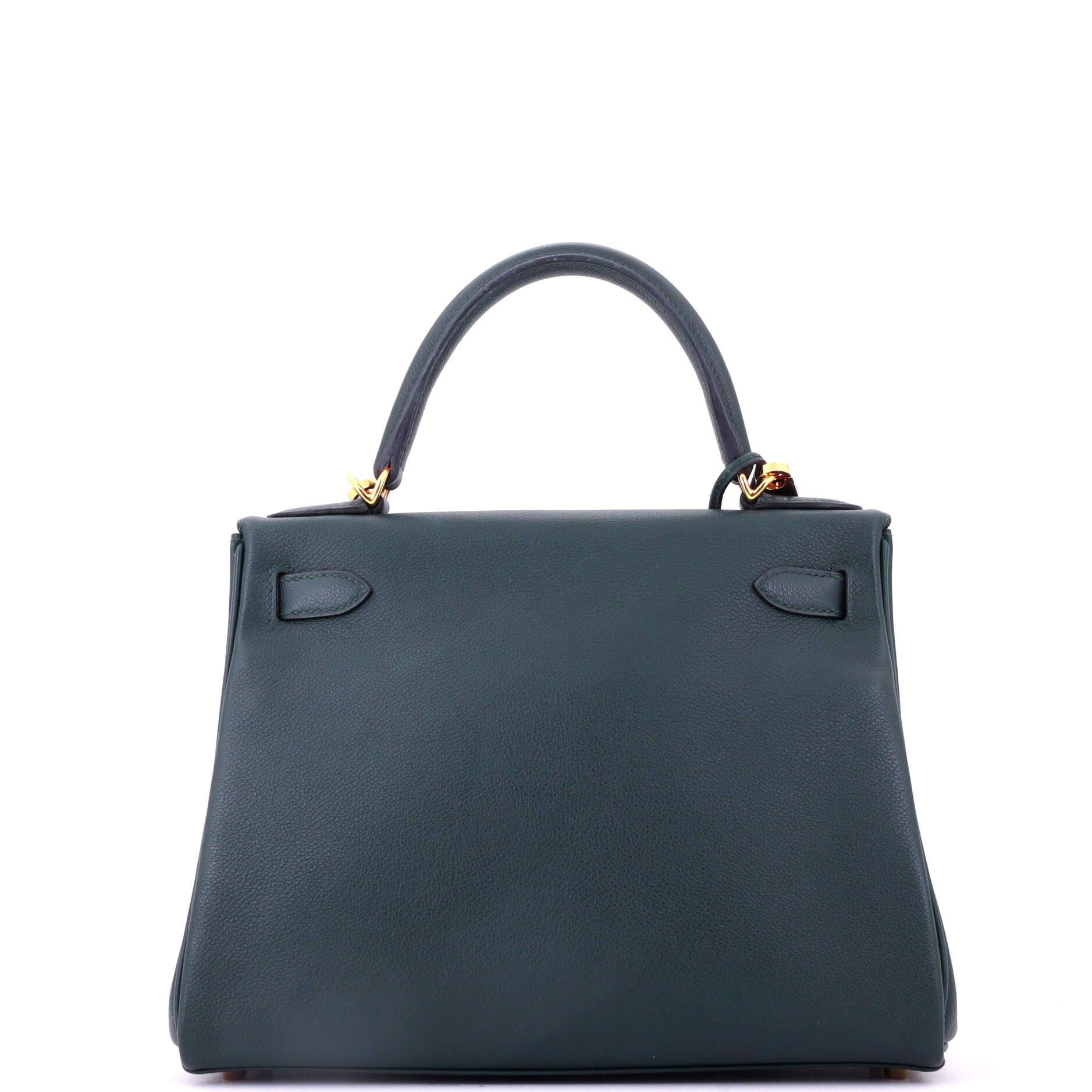 Kelly Handbag Green Evercolor with Gold Hardware 28, Alternate, color, Green