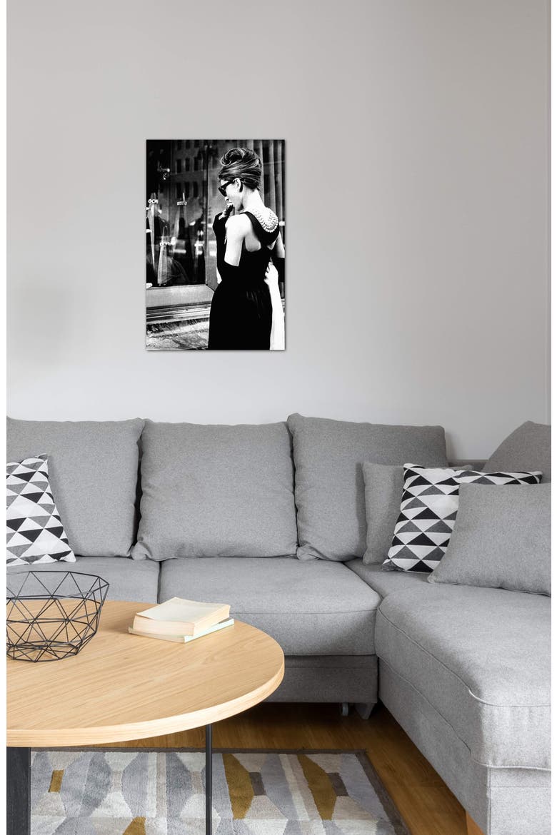 Audrey Hepburn Window Shopping by Radio Days, Alternate, color, MULTI