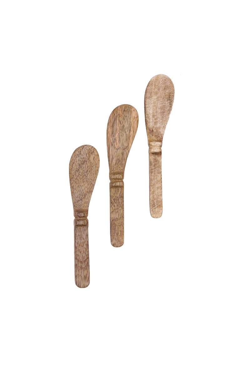 Lana Serving Spreaders Set of 3, Alternate, color, Brown