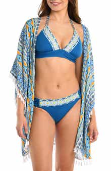 La Blanca Tassel Trim Cover-Up