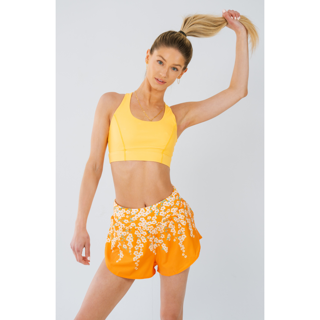 Cooldown Alkal Running Shorts In Marigold