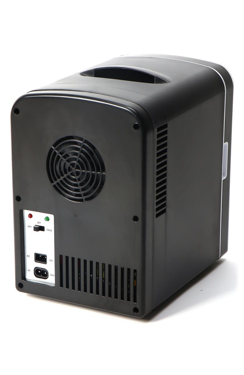 UBER APPLIANCE 6-Can Mini Fridge, Alternate, color, Black