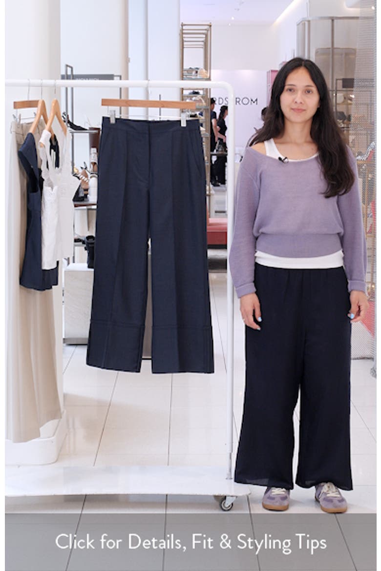 City Cuffed Crop Pants video
