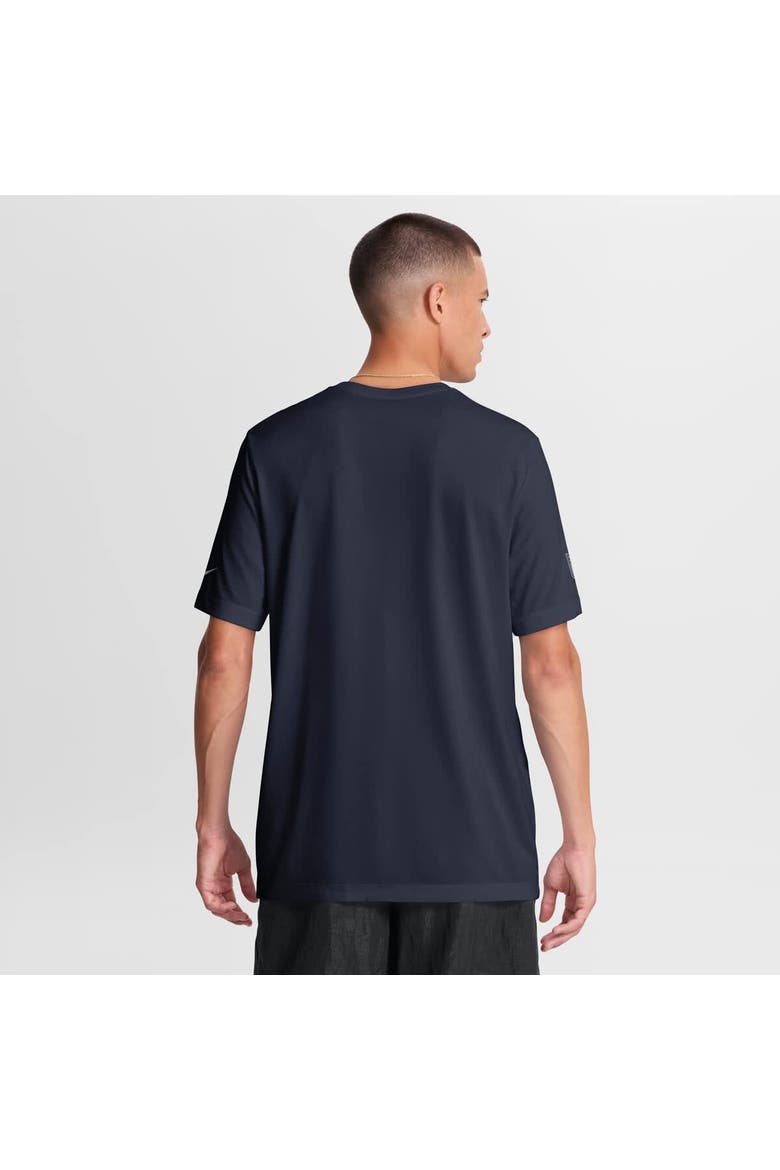 Men's Nike Navy Chicago Bears Sideline Lead The Charge Legend Dri-FIT T-Shirt, Alternate, color, Navy