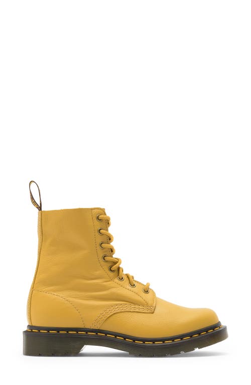 Dr. Martens' Dr. Martens 1460 Pascal Lace-up Boot In Mustard