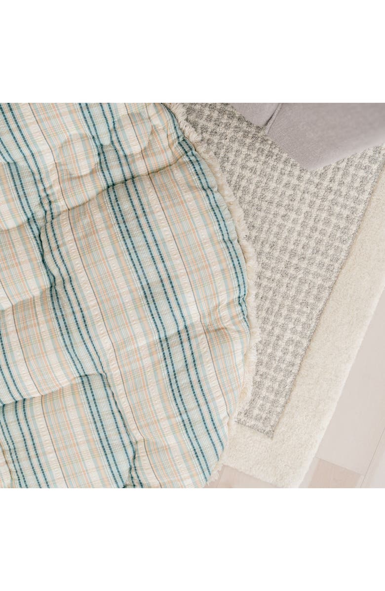 CRANE BABY Quilted Cotton Play Mat, Alternate, color, Beige