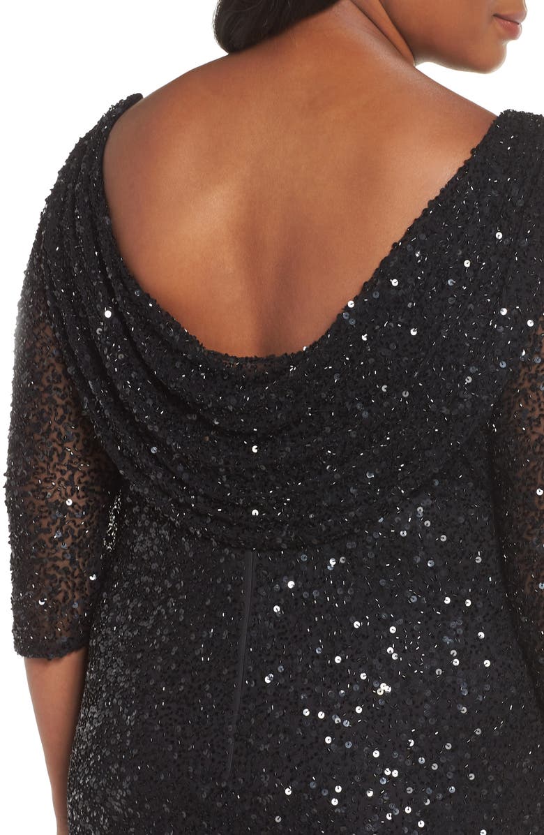 Pisarro Nights Embellished Cocktail Dress, Alternate, color,
