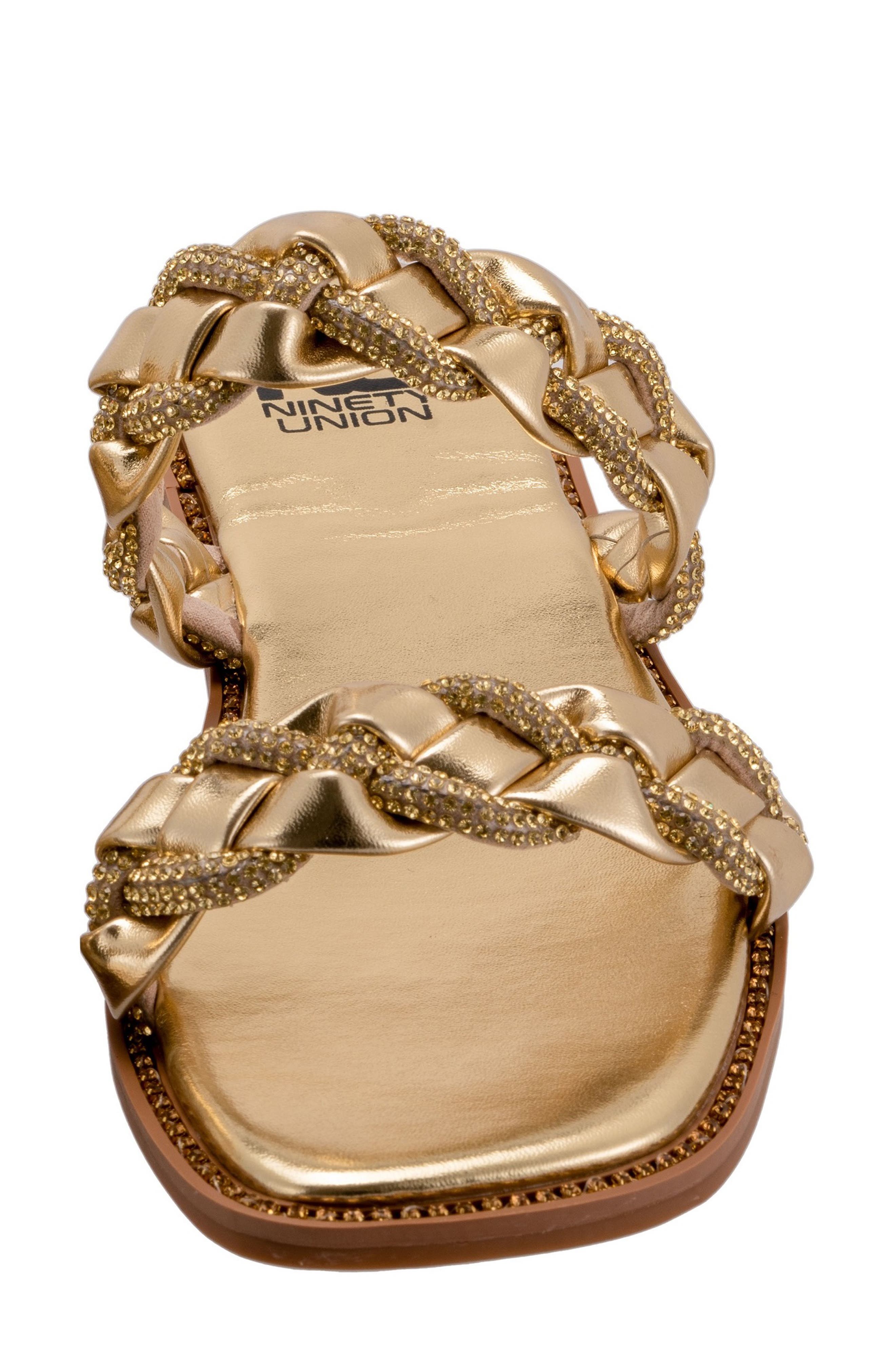 Sunny Embellished Slide Sandal - image 4