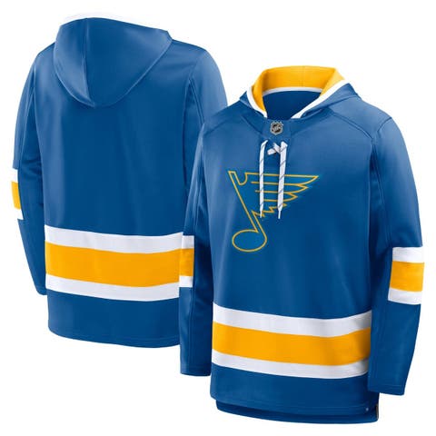 Men
s Fanatics Blue St. Louis Blues Prime Time Fleece Hoodie