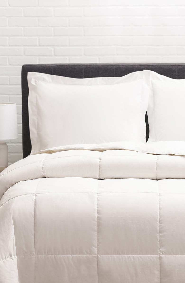 Allied Home Cotton Twill Sham, Alternate, color, White