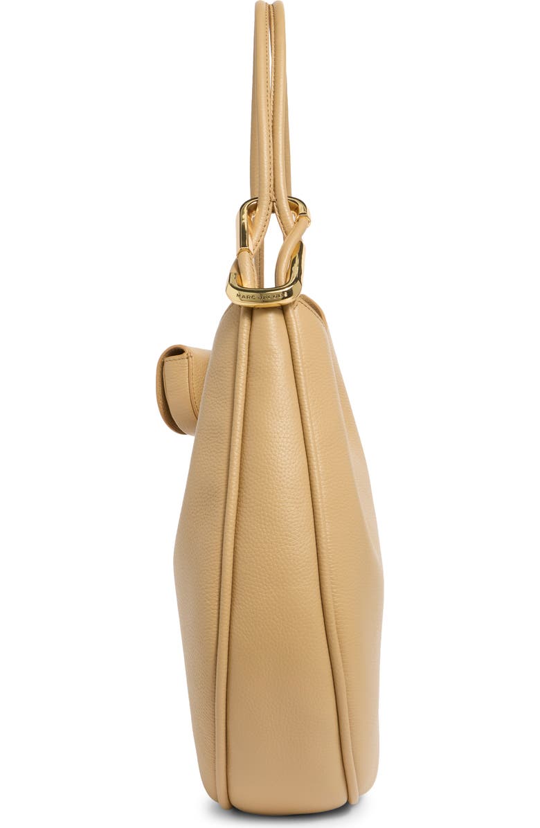 Marc Jacobs Large The Crescent Leather Shoulder Bag, Alternate, color, Camel