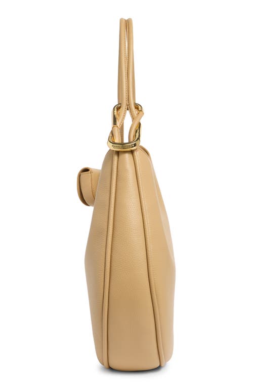 Marc Jacobs Large The Crescent Leather Shoulder Bag In Brown