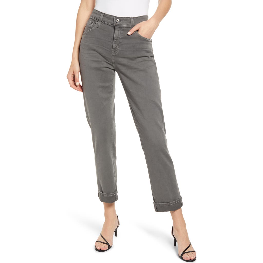 Ag Slouchy Ankle Slim Ex-boyfriend Jeans In 5 Yrs Sul Smooth Slate