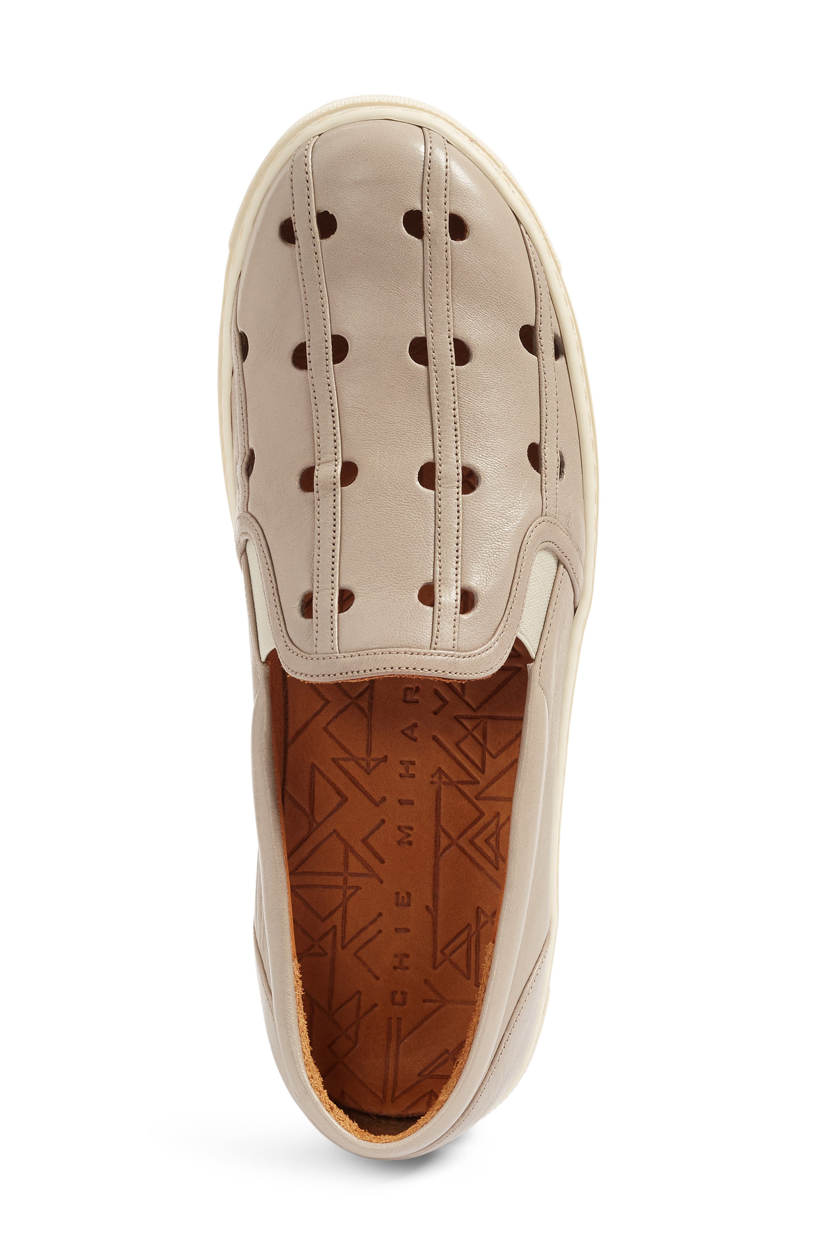 Zanca Slip-On Sneaker, Alternate, color, STONE