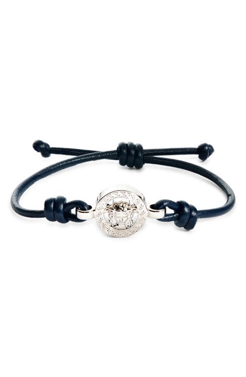 Medusa Leather Bracelet
