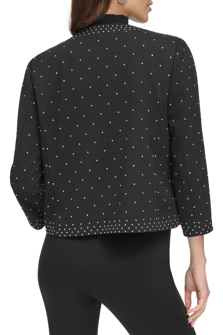 Studded Jacket, Alternate, color, BLACK