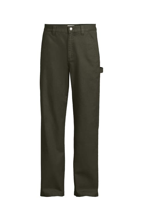 Lands' End Carpenter Pant In Green