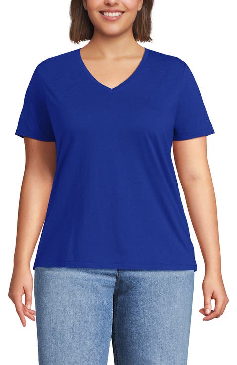Supima Cotton V-Neck T-Shirt