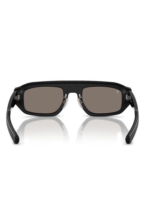 Scuderia Ferrari 52mm Pillow Sunglasses In Black