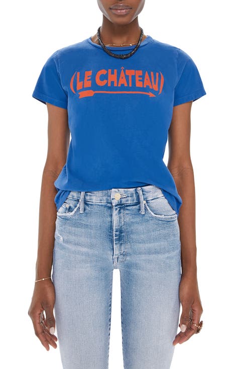 Itty Bitty Goodie Goodie Destroyed Cotton Tee