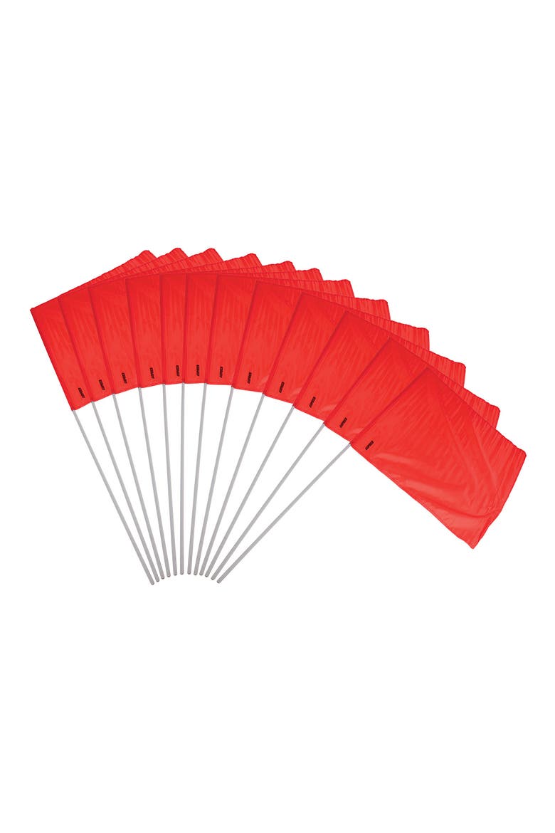 12-Pack Color Flag, Main, color, RED