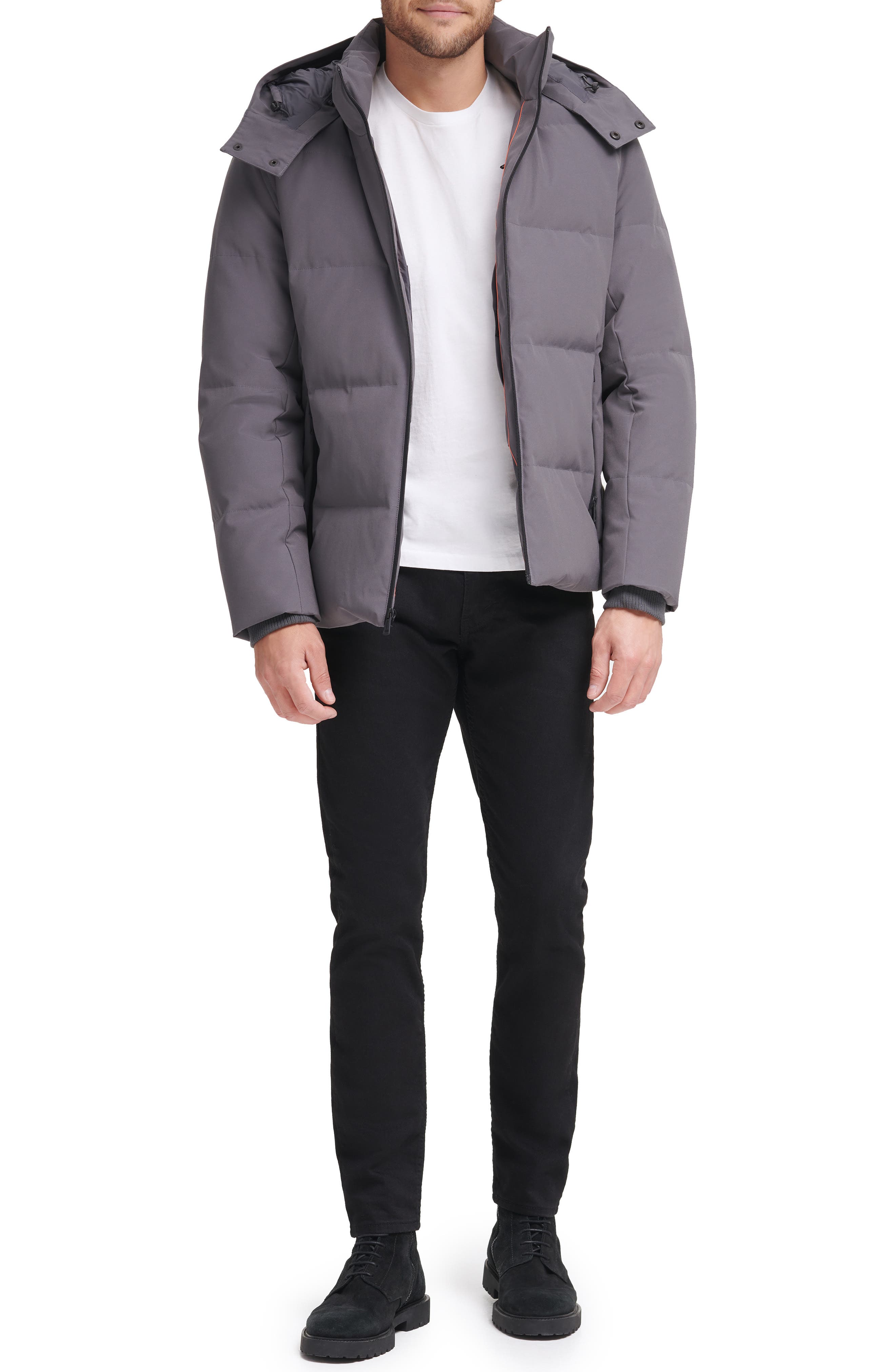 Cole Haan Signature Hooded Down Puffer Jacket