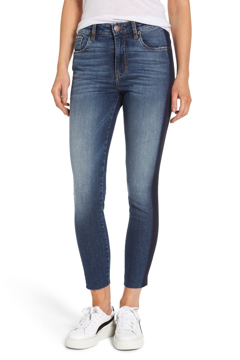 Ashley High Waist Crop Skinny Jeans, Main, color, TREMONT