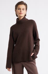 Nordstrom Wool & Cashmere Turtleneck Sweater