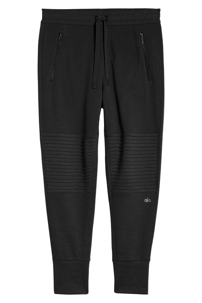 Moto Jogger Pants, Alternate, color, BLACK