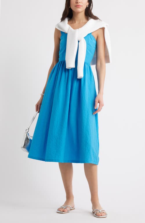 Caslon ® Woven Midi Sundress In Blue