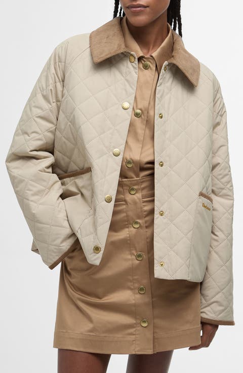 Women's Beige Quilted Jackets | Nordstrom Women's Beige Quilted Jackets | Nordstrom