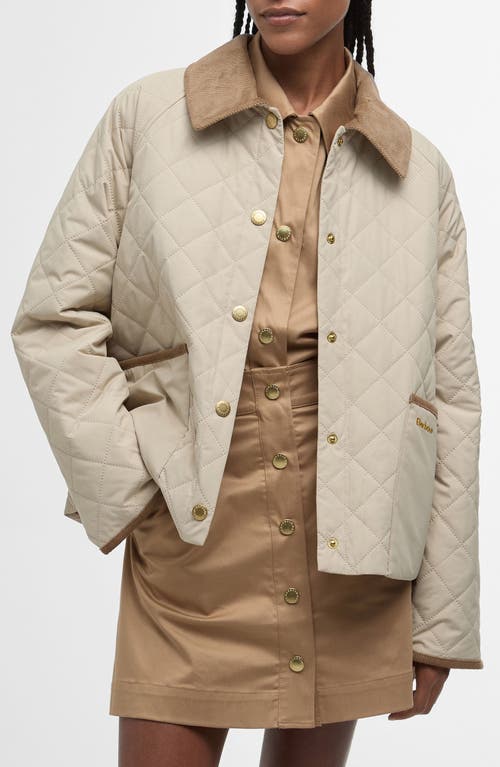 Barbour Anise Jacket In Light Sand/ancient
