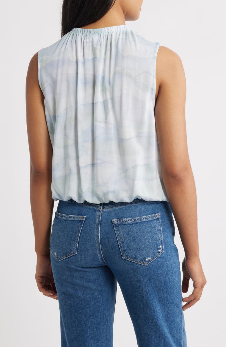 Cloth & Stone Bubble Tank Top, Alternate, color, Waves Camo Print