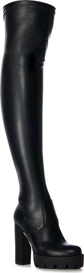 Ashland Over the Knee Platform Boot