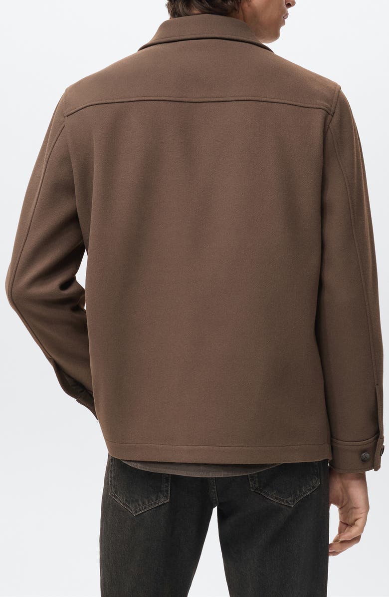 MANGO Pocket Shirt Jacket, Alternate, color, 