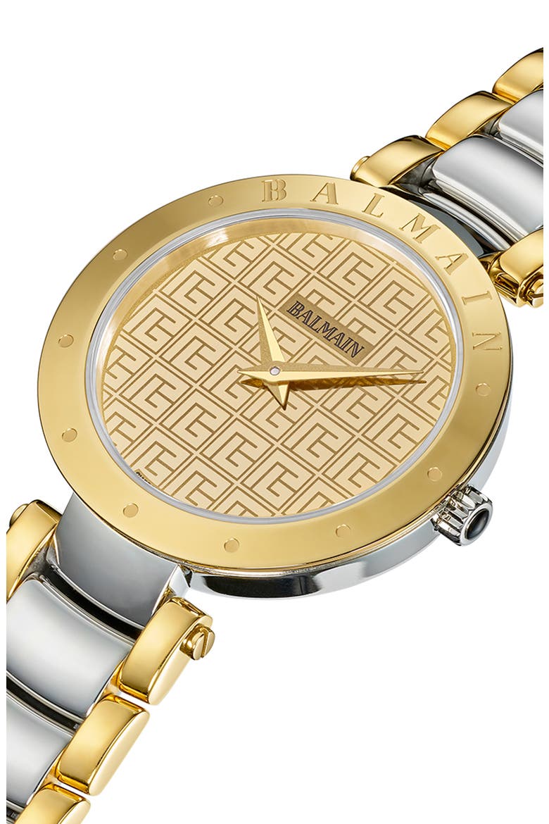Bijou Two-Tone Bracelet Watch, 33mm, Alternate, color, BICOLOR