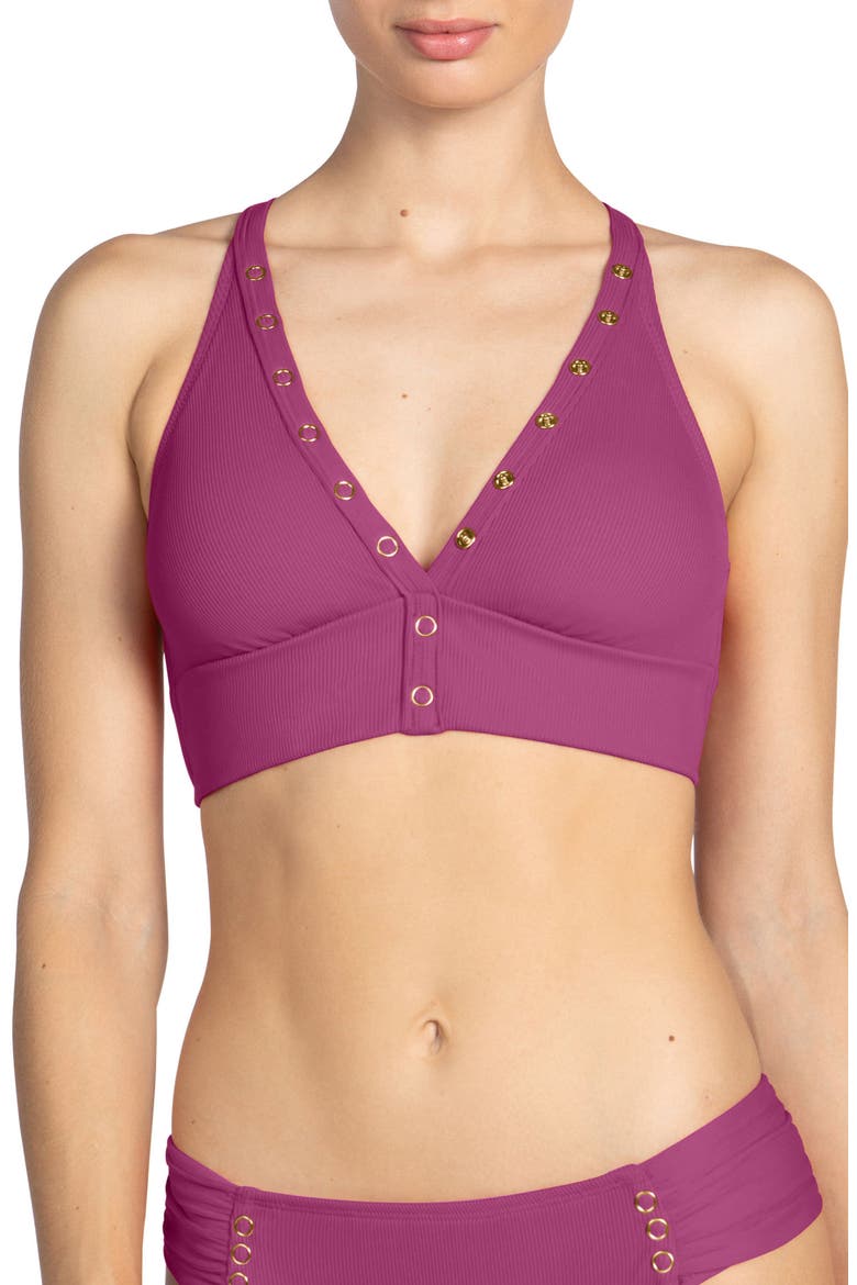 Amy D-Cup Bikini Top, Main, color, LOTUS