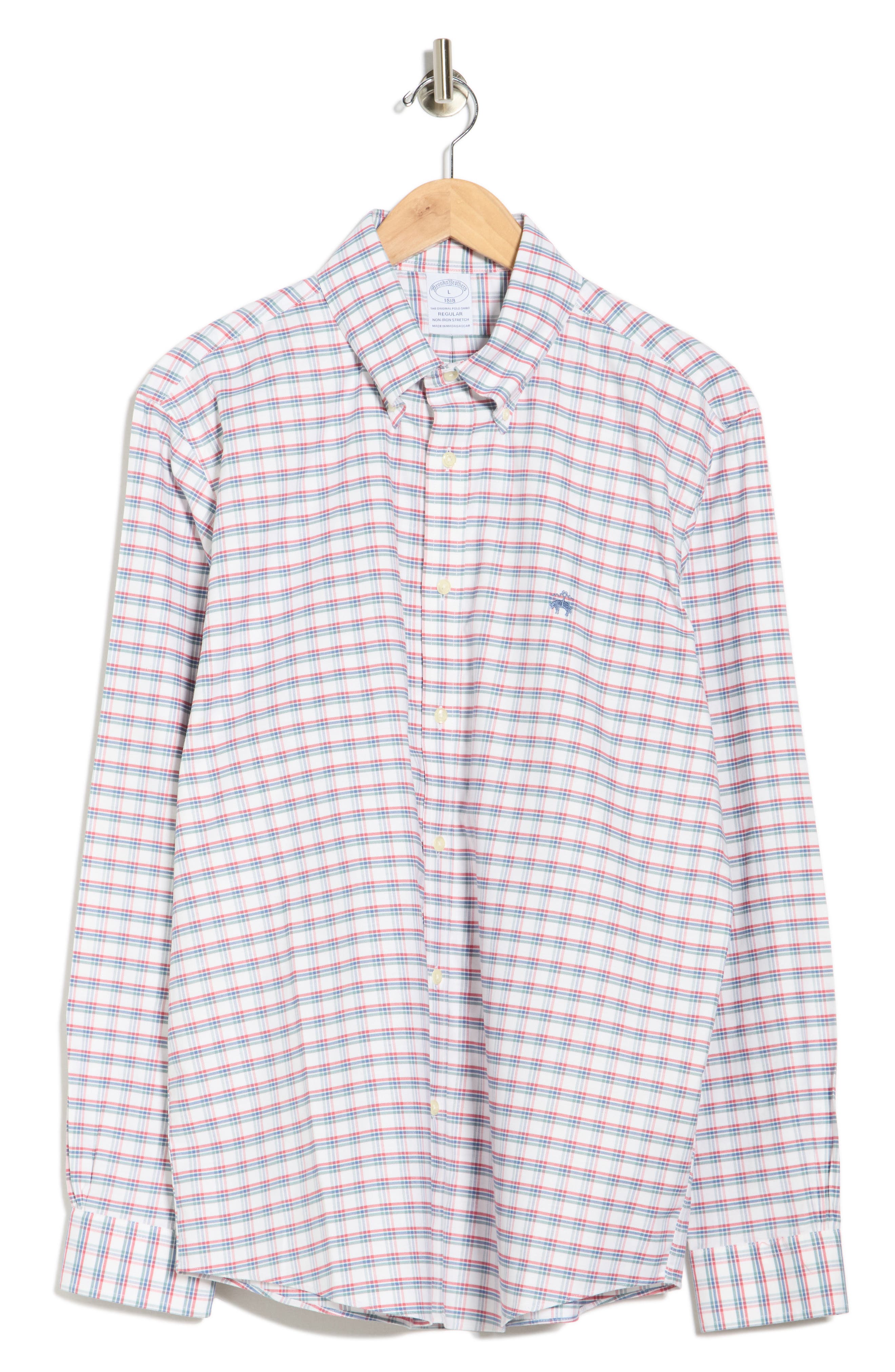 Brooks Brothers Regular Fit Non-Iron Oxford Dress Shirt